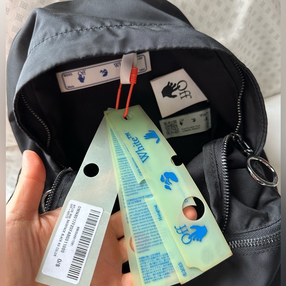 OFF-WHITE Nylon Mini Icon Backpack - Picture 6 of 12